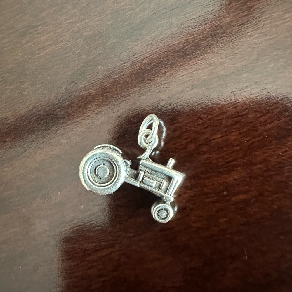 James Avery Silver Tractor Charm Bracelet